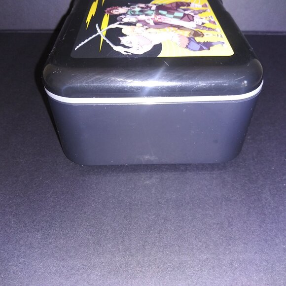 Demon Slayer Bento Box Black Rectangle Food Storage Container Anime - Picture 6 of 11